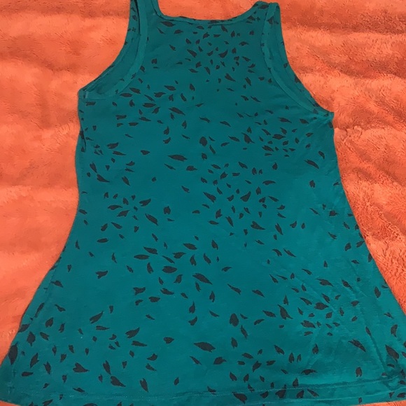 Mossimo Tank Top SZ Small Turquose - Picture 4 of 5